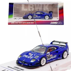 INNO64 1:64 LBWK F40 Tokyo Auto Salon 2024 Diecast Model Car Collection Limited Edition Hobby Toys