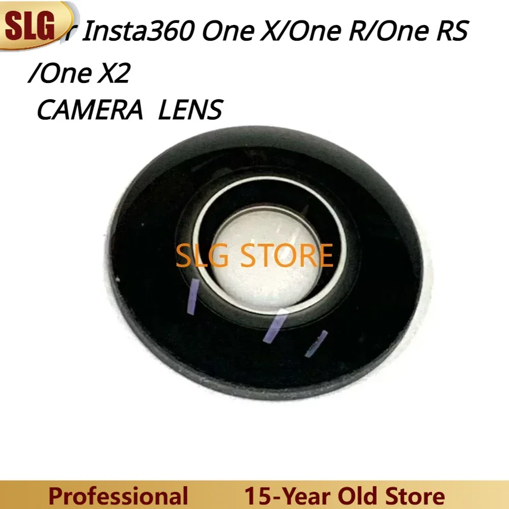 Verre optique Fish Eye pour Insta360 One X, One R, One RS, One X2, nouvel objectif, pièces de remplacement d'appareil photo