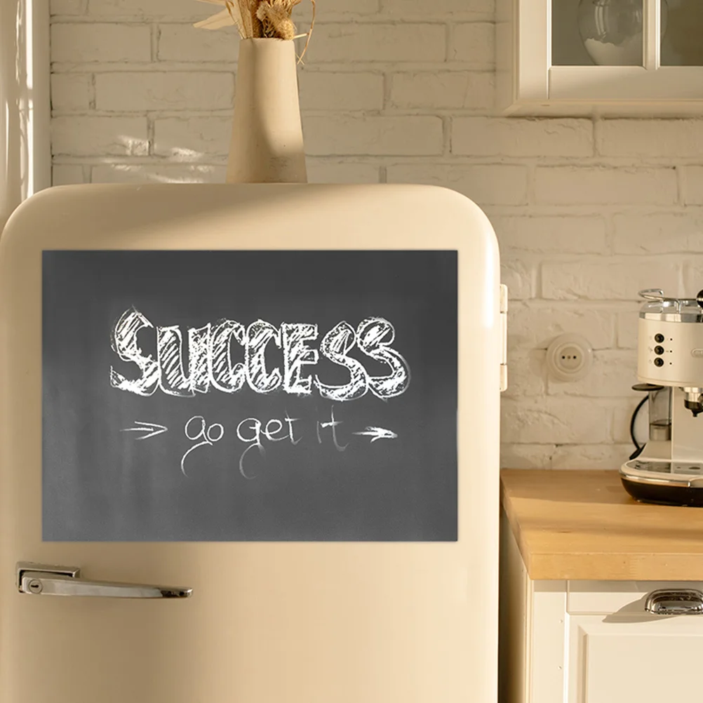 Modern Magnetic Chalkboard for Refrigerator Fine Craftsmanship Multi Use As Checklist Planner Reminder Pad for Home Office