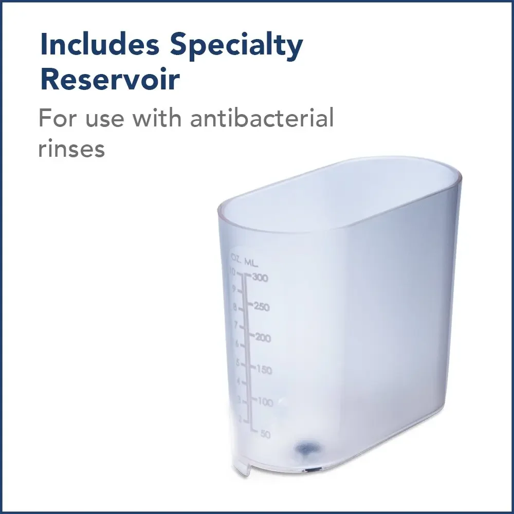 Classic Professional Water Flosser, Electric Power With 6 Settings, 3 Flossing Tips, ADA Accepted, White WP-72