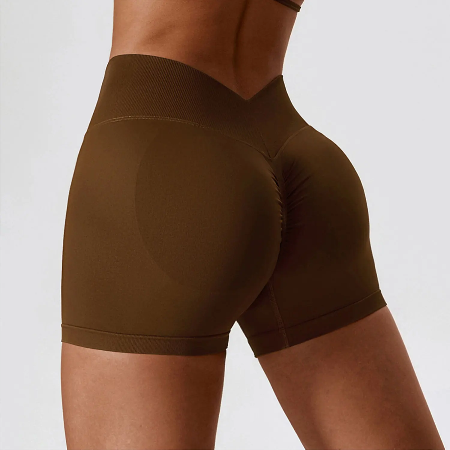 New Women Shorts Seamless High Waisted Women Cycling Jogging Fitness High Waist Push Up Gym shorts Leggings Women Yoga Clothing