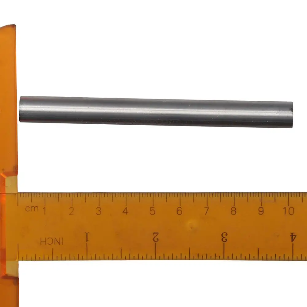 2 pz 10mm x 100mm Solid Round Rods Smooth HSS Steel Metal tornio Bar Stock Tool movimento lineare albero macchina tornitura