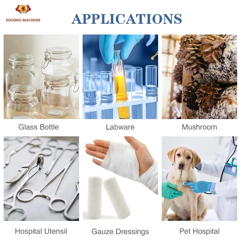 เครื่องนึ่งฆ่าเชื้ออุตสาหกรรมขนาดใหญ่ 200 ลิตร US Stock