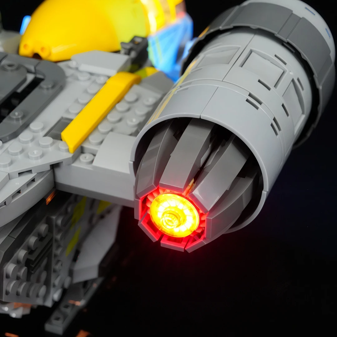 MAXCXT LED Light For LEGO 75447 Star Wars The Razor Crest DIY Decorative Lamp Not Include Lego Building Blocks Set view 5