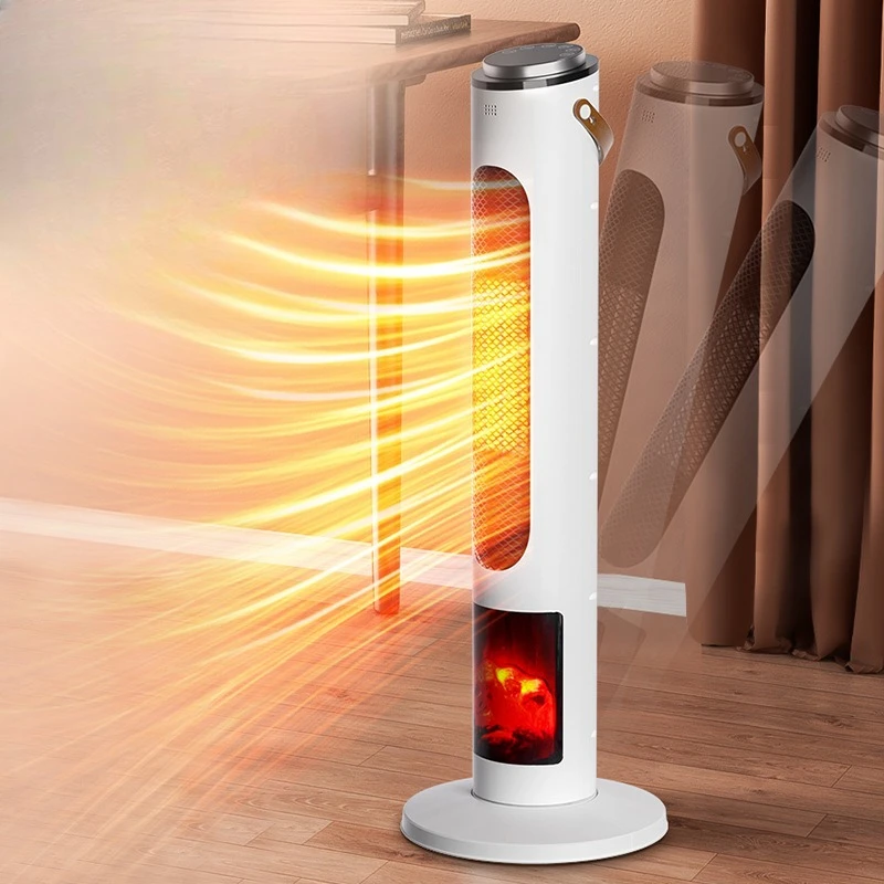 سخان موفر للطاقة من German Bembo، مشعاع كهربائي من السيراميك - مروحة تسخين سريعة محمولة للاستخدام الداخلي للمكتب المنزلي