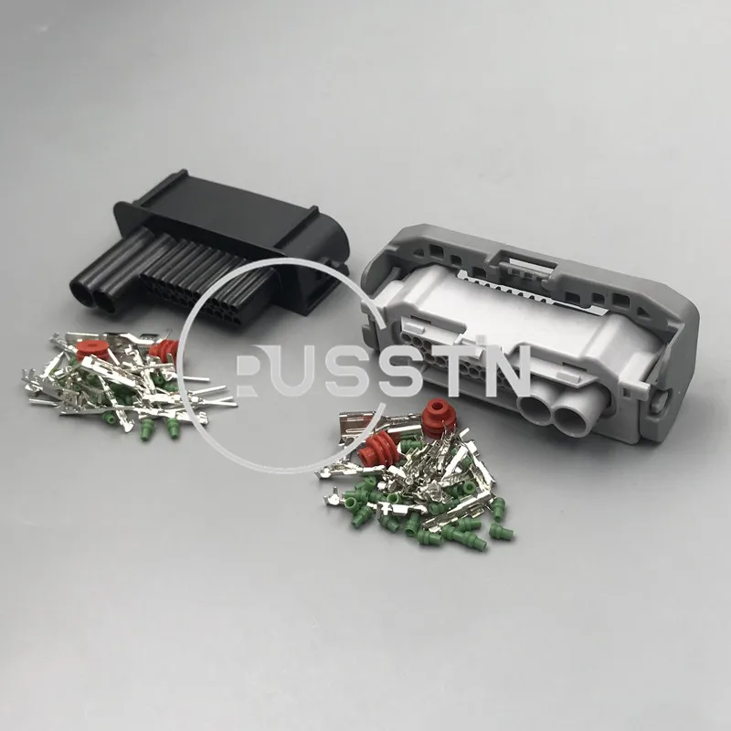 1 Set 24 Way Automotive Headlight Assembly Connector AC Assembly Car Wire Socket 6189-7426 90980-12A92 For Toyota Lexus TS