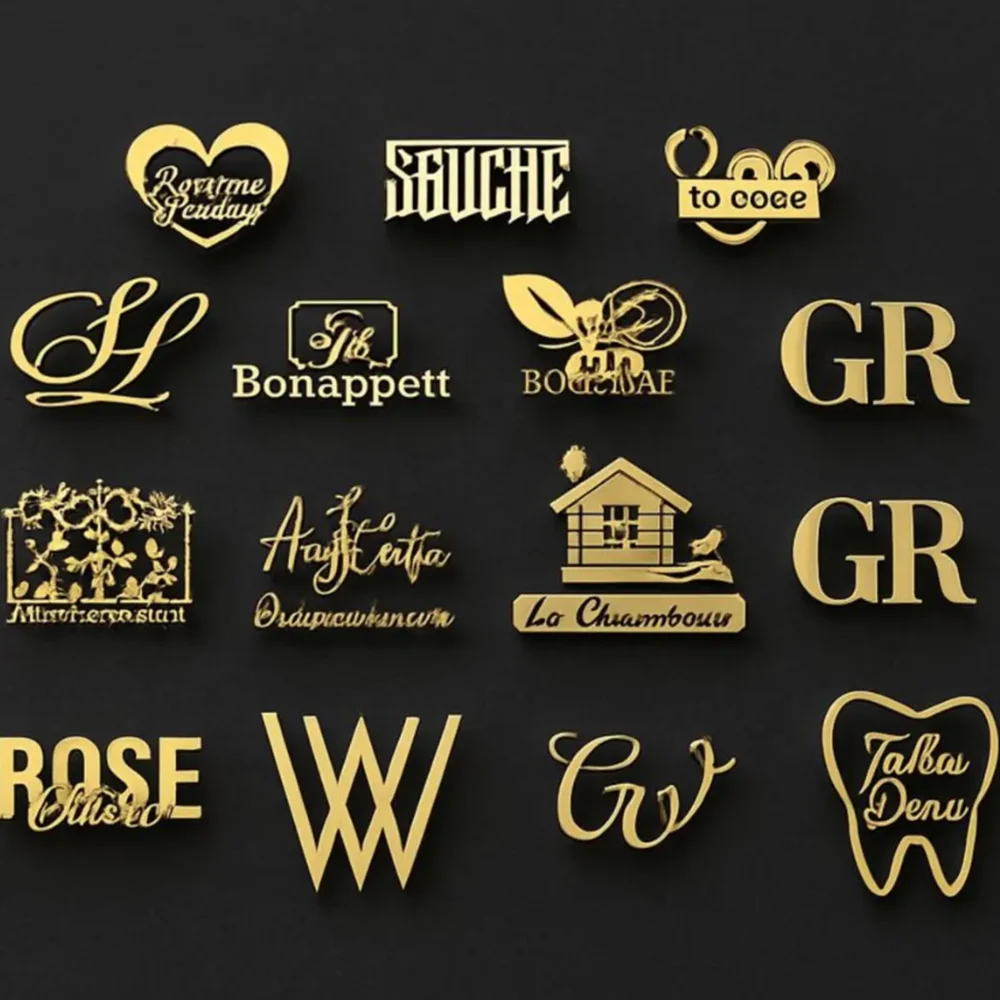 Customizable Movable Brooch Badge Design Company Logo Wholesale Custom Pattern Production