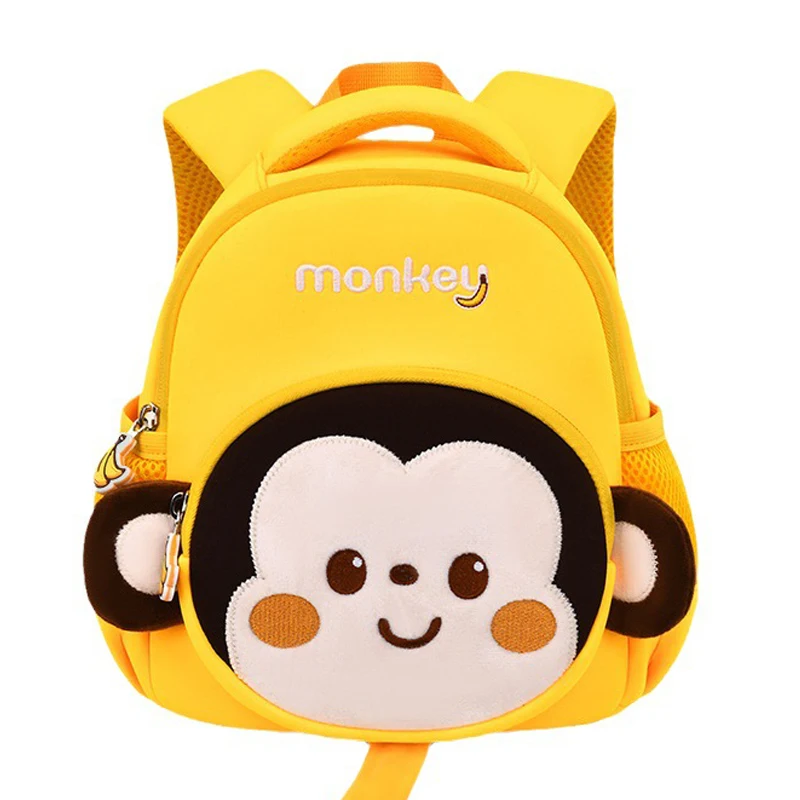 2023 New Monkey School zaini per ragazzi Toddler Kids School Bags borsa per libri per studenti delle scuole elementari borsa per ragazza Mochila