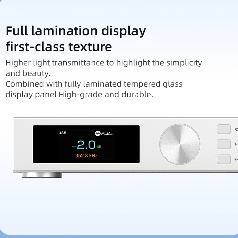 SMSL D400EX 오디오 DAC 1 * AK4191 2 * AK4499EX 플래그십 DAC 칩, OPA1612A LME49720 XU316 MQA-CD DSD512, 32 비트/768kHz 블루투스