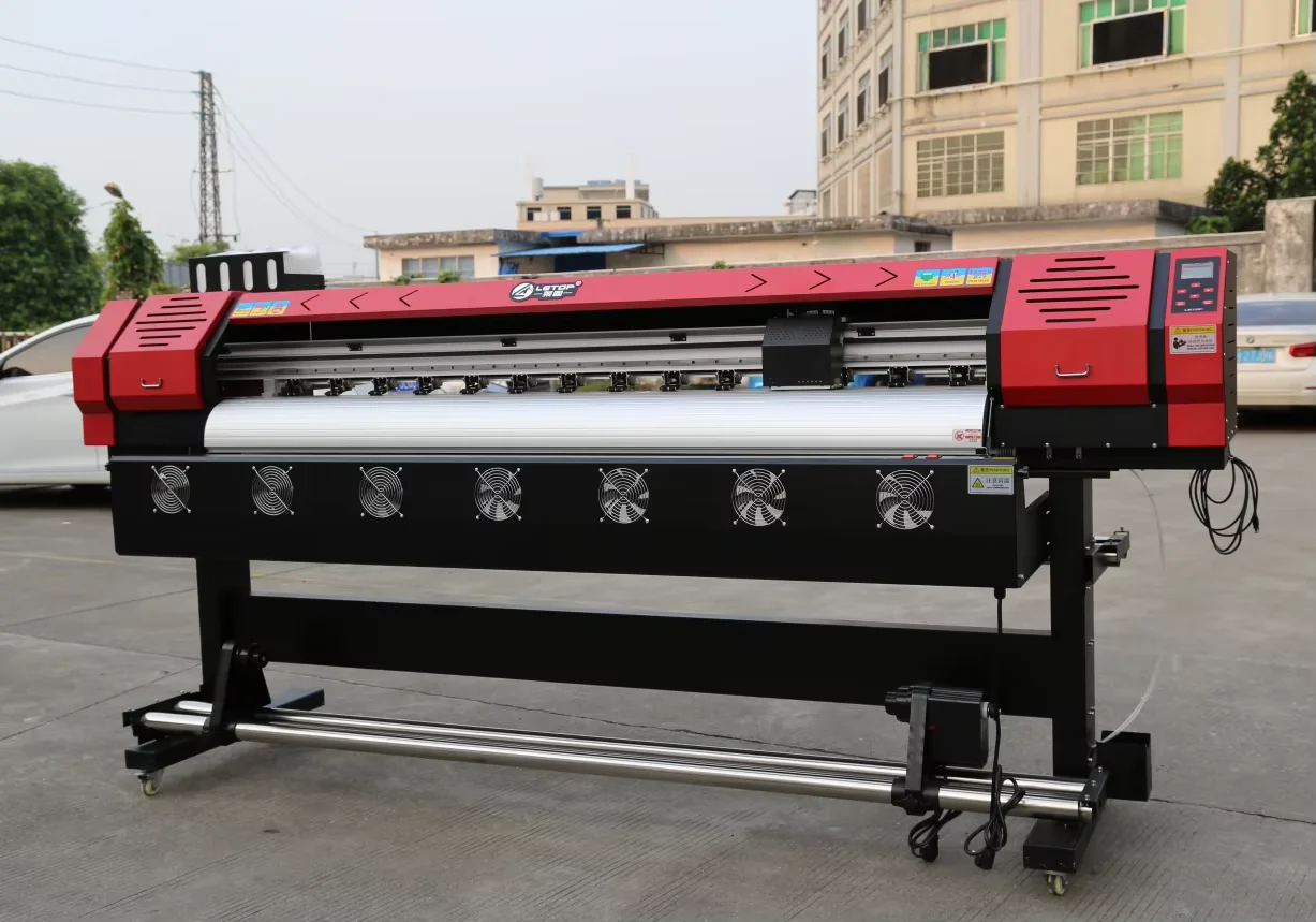 LETOP 1.6M 64Inch XP600 Eco Solvent Printer Plotter Machine Vinyl Digital Tarpaulin Flex Banner Outdoor Printer