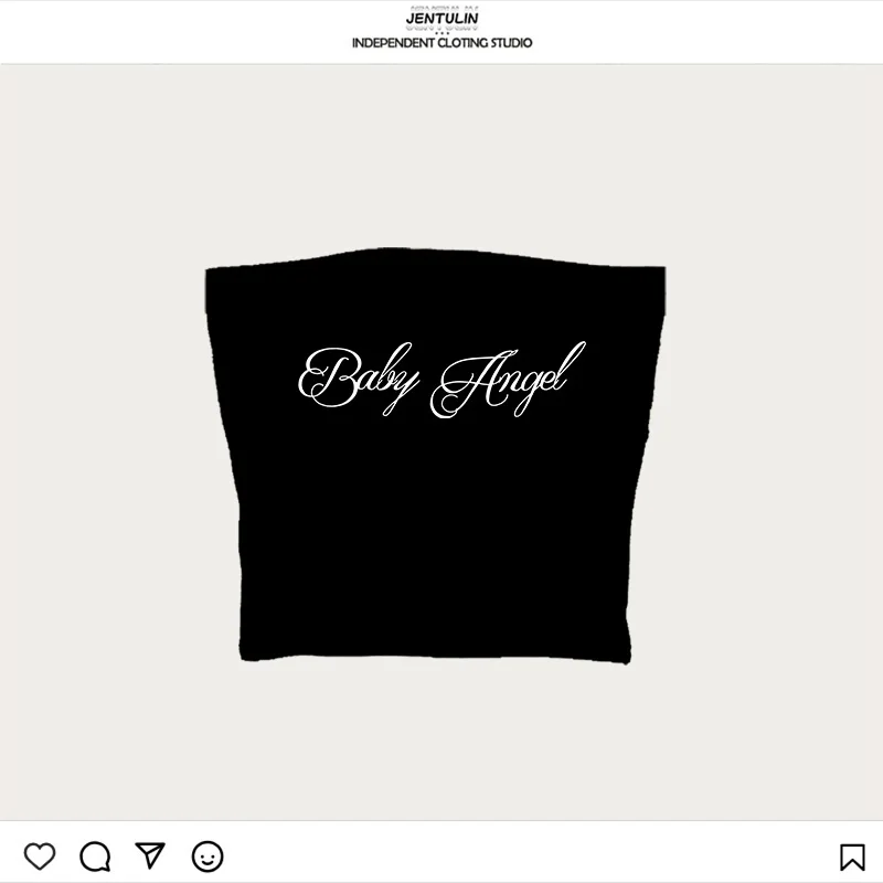 미적 고딕 펑크 베이비 티 빈티지 스트리트 여성 그래픽 프린트 그런지 티셔츠 Y2K 의류 귀여운 슬림 탱크탑 슬림 이모 캐미솔