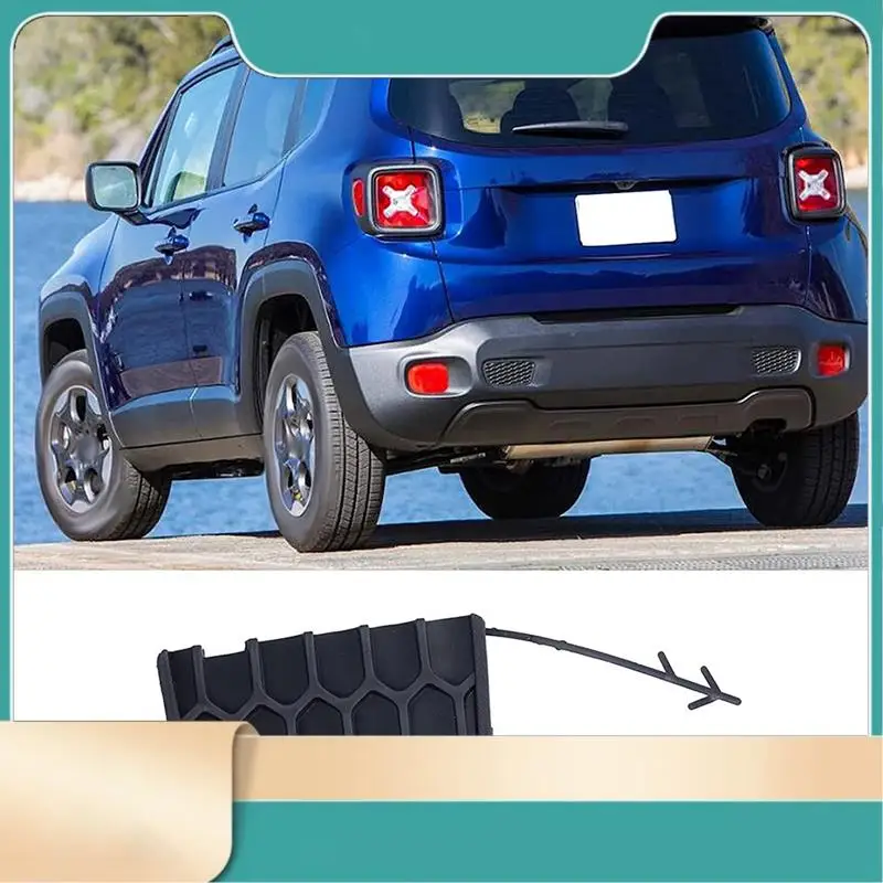 

For 2015 - 2019 Jeep Renegade 5VW91LXHAA Rear Bumper Tow Hook Cover Plug Cap 735645726-N31R