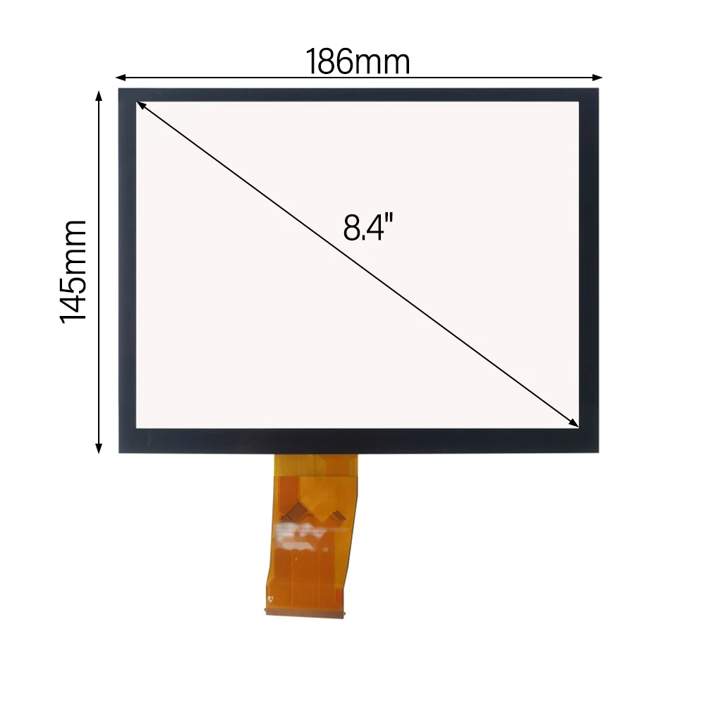 自動車交換用ブラックタッチ交換用スクリーン防食材質 OEM 互換番号 LA084X01 SL 01
