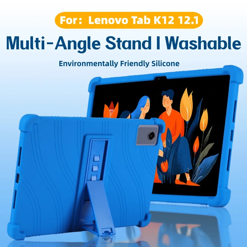 

Совместим с 12,1-дюймовым чехлом для планшета Lenovo Tab K12 с регулируемой подставкой, детским чехлом для планшета