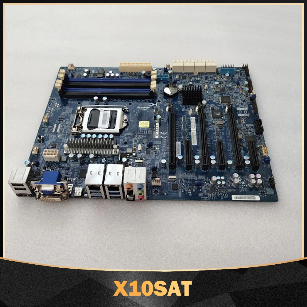 X10SAT For Supermicro Motherboard DDR3 LGA1150 SATA3 E3-1200 v3/v4 4th/5th Gen. Core i7/i5/i3 Processors