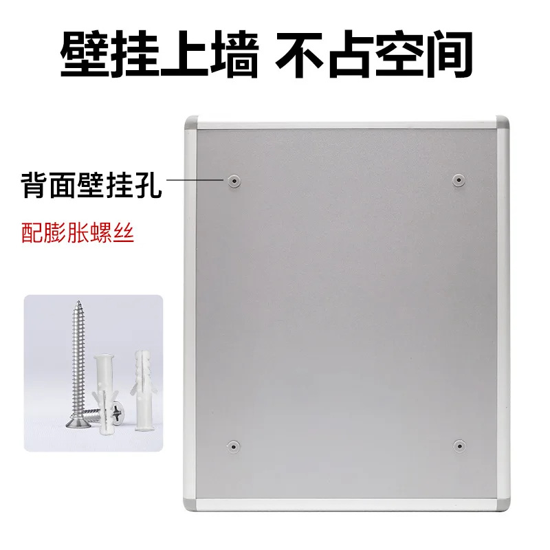 Aluminum alloy key box, car wall-mounted key management and storage