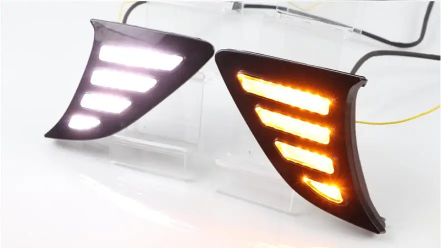 1set 2019 2020year headlamp for Suzuki Ciaz daytime light car accessories LED DRL headlight for Suzuki Ciaz fog light