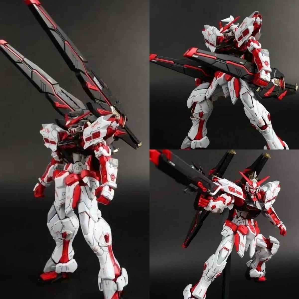 Daban 8807 Mg 1/100 الجمعية أطقم منمذجة الأحمر ضلال الإطار المريخ سترة إعادة طباعة Mbf-P02 عمل الشكل روبوت جمع اللعب الهدايا