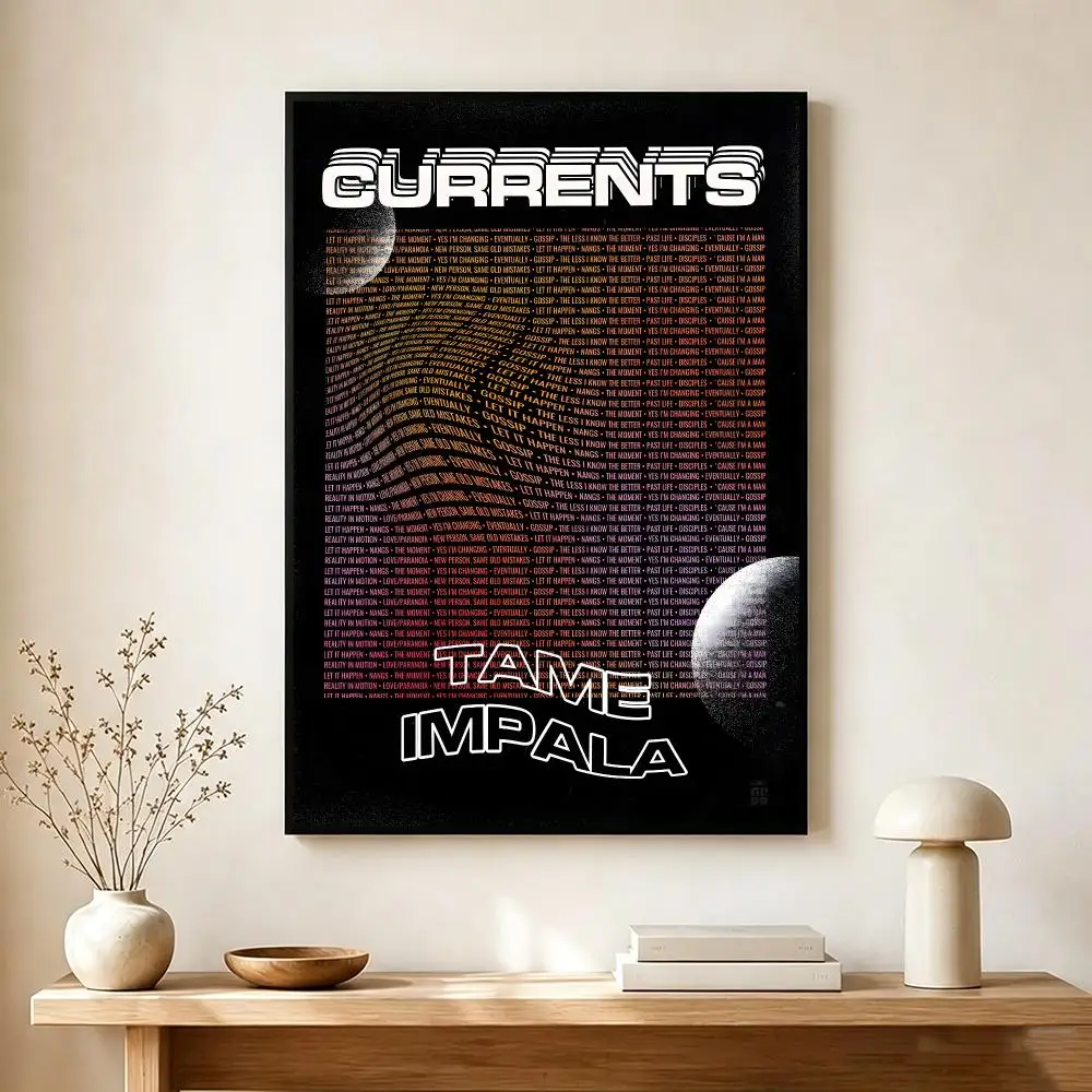 Psychedelic Band T-Tame Impala Poster Modern Home Decoration Interior Design & Contemporary Wall Art Collection