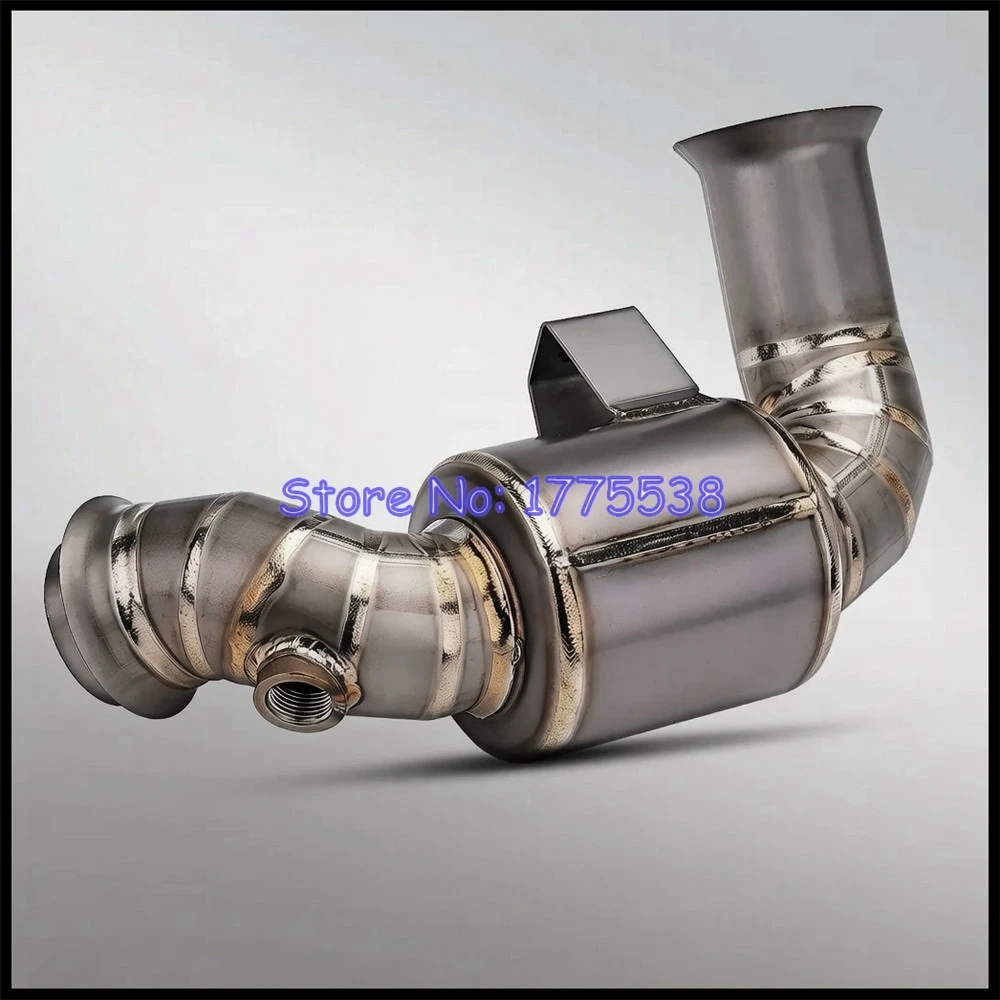 For 2025-2026 CFMOTO 800 MT-X for CFMOTO 800 MT 2025-2026 Motorcycle Exhaust Muffler Escape Moto Mid Pipe Connect Link Pipe