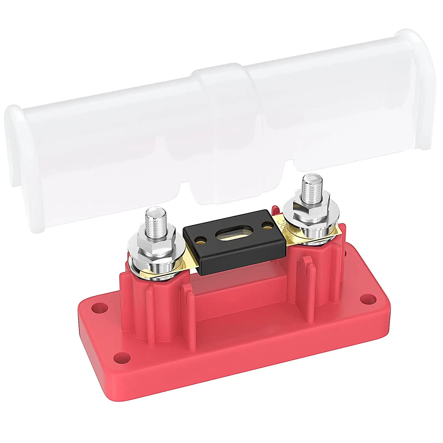 ANL Car Audio Fuse Power Fuse Holder 500 Amp ANL Fuse & Holder Kit Terminal Stud 5/16”(M8)