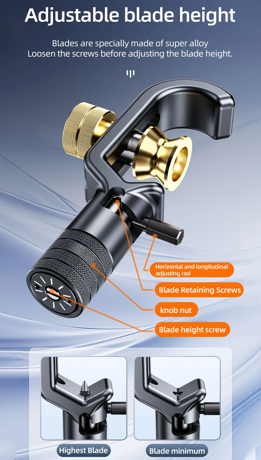 ZoeRax Glasfaser-Abisolierwerkzeug, gepanzerter Abisolierer, 4–10 mm und 8–30 mm, optischer Kabelschneider, Mantelschneider – Detail 4