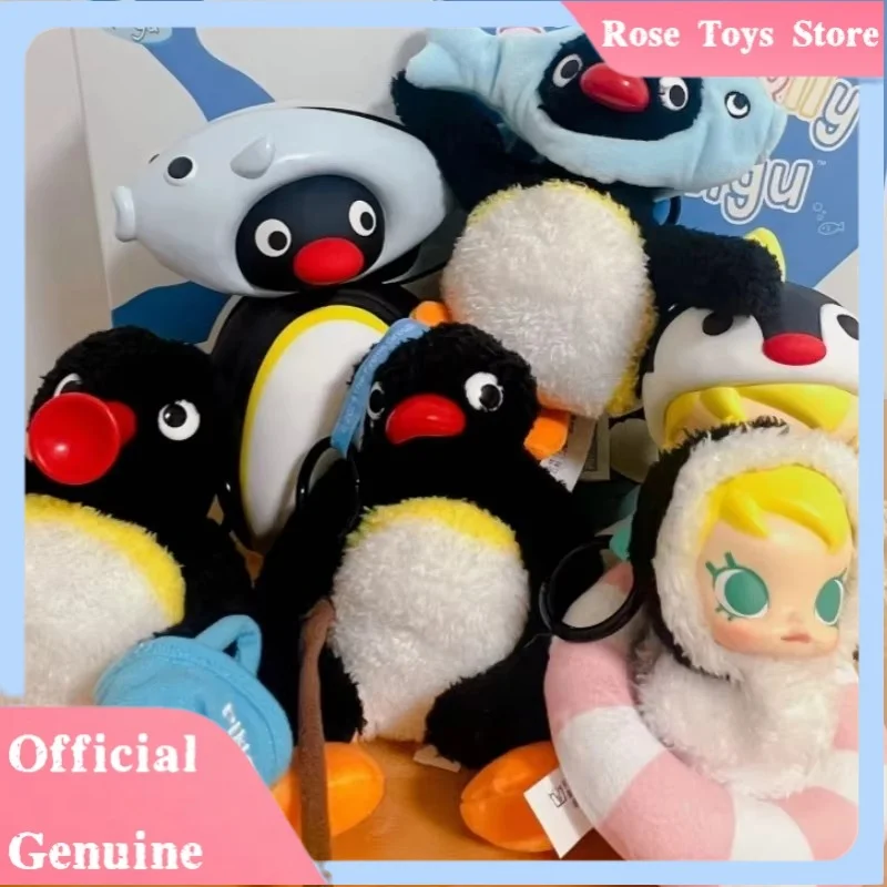 

Genuine Baby Molly Pingu Happy Fishing Series Vinyl Pendant Blind Box Guess Bag Toys Doll Cute Anime Figure Ornaments Gift