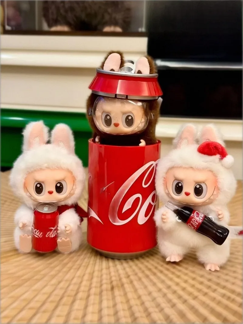 2025 COC-COLAANew caja ciega de tercera generación serie Monster cola muñeco de vinilo figura de acción llavero juguetes regalos sorpresa para niños