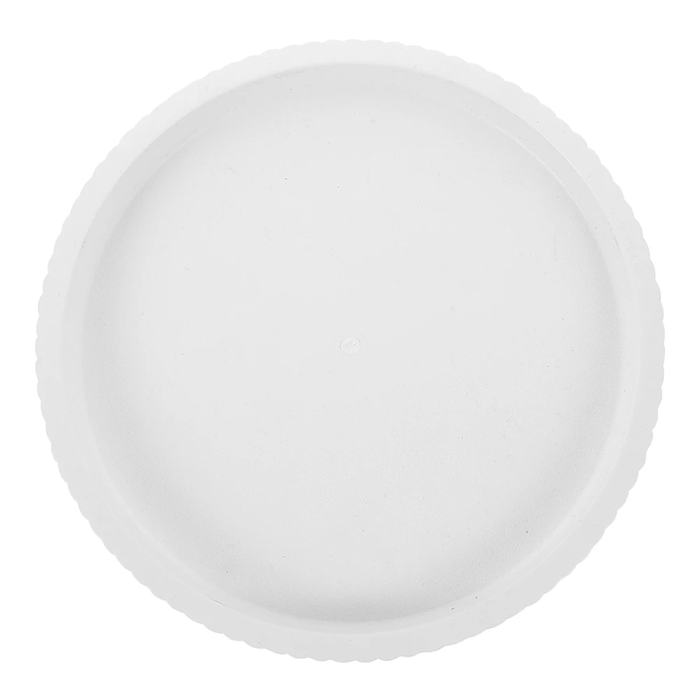 

Round 280# White Thick Rolling Planter Pot Holder Plant St Tray Movable Garden Flower Caster Rack Bonsai Stable Easy