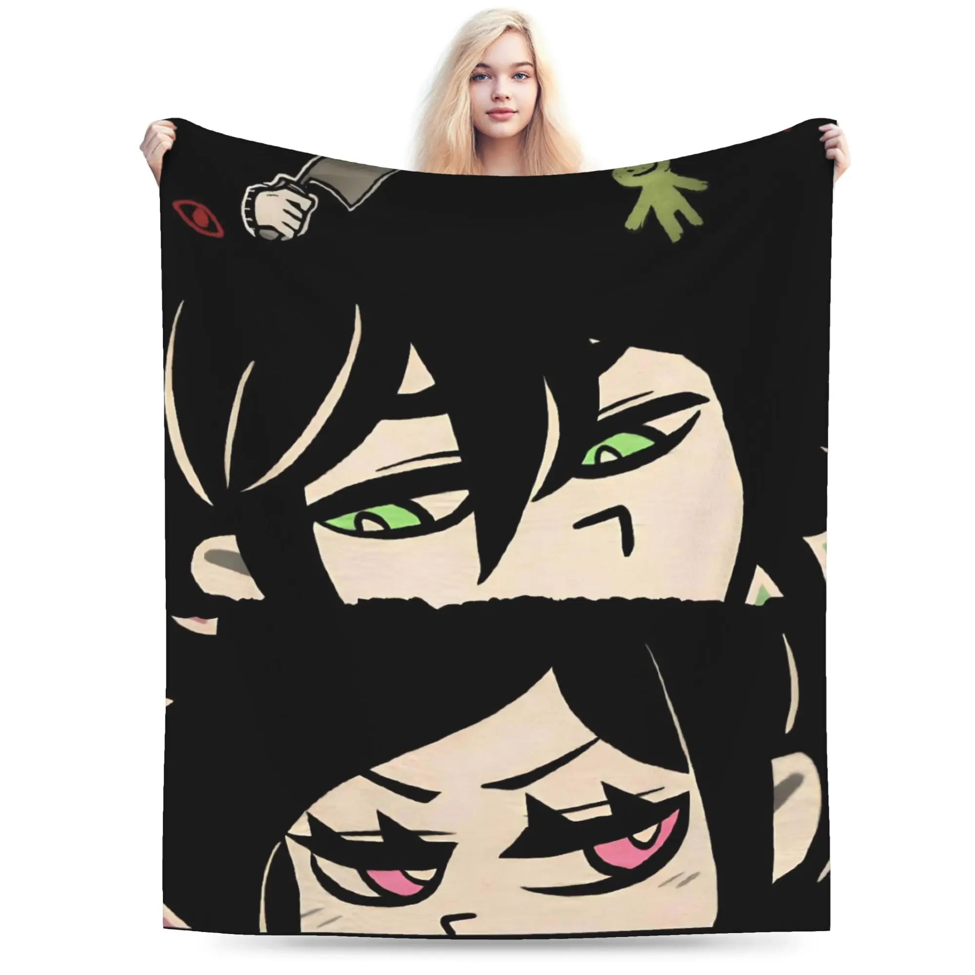 Game The Coffin Of A-Andy And L-Leyley Blankets Coral Fleece Plush Decoration Portable Thin Throw Blanket for Bedroom Rug Piece