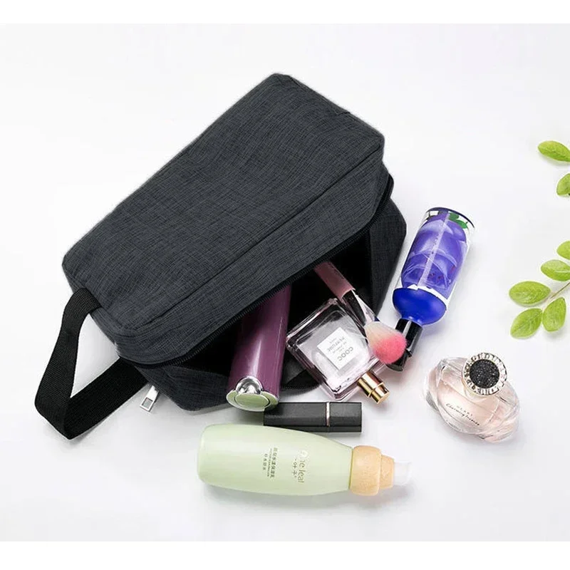 Borsa per cosmetici da viaggio impermeabile borsa per il trucco portatile borsa da viaggio di grande capacità Organizer per il trucco conservazione