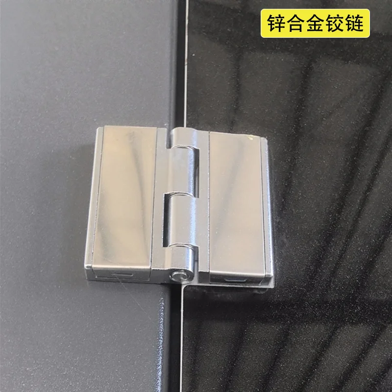 

3pcs Heavy-Duty Thickened Zinc Alloy Hinge Cover Plate for Electrical Gas Switchgear Cabinets Durable Equipment Protection