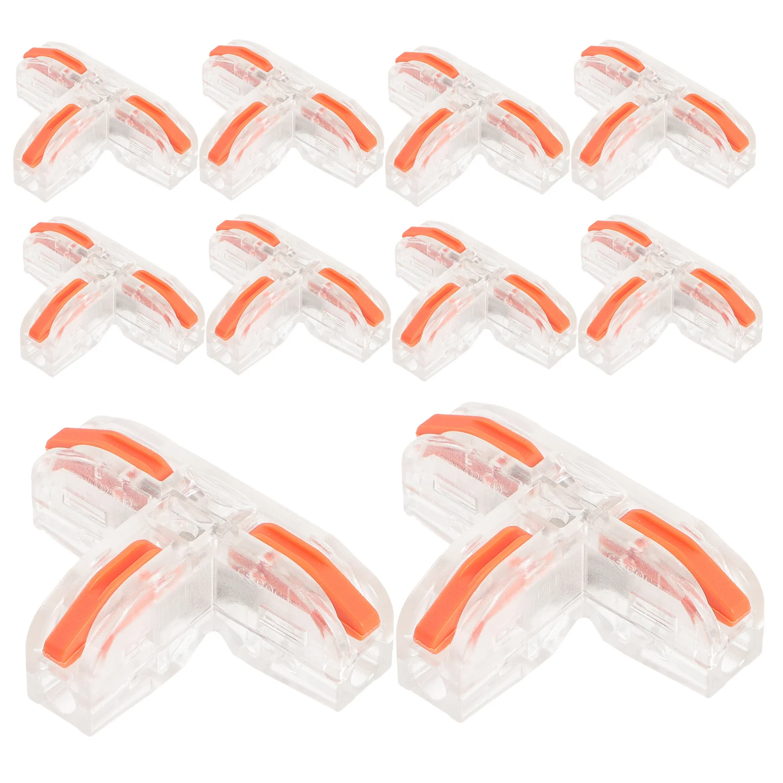 10 Stuks Koper Geïsoleerde Terminal Connectors T-Type Kabel Draad Connector Kit Quick Splice Terminals Voor Elektrische Bedrading gebruik