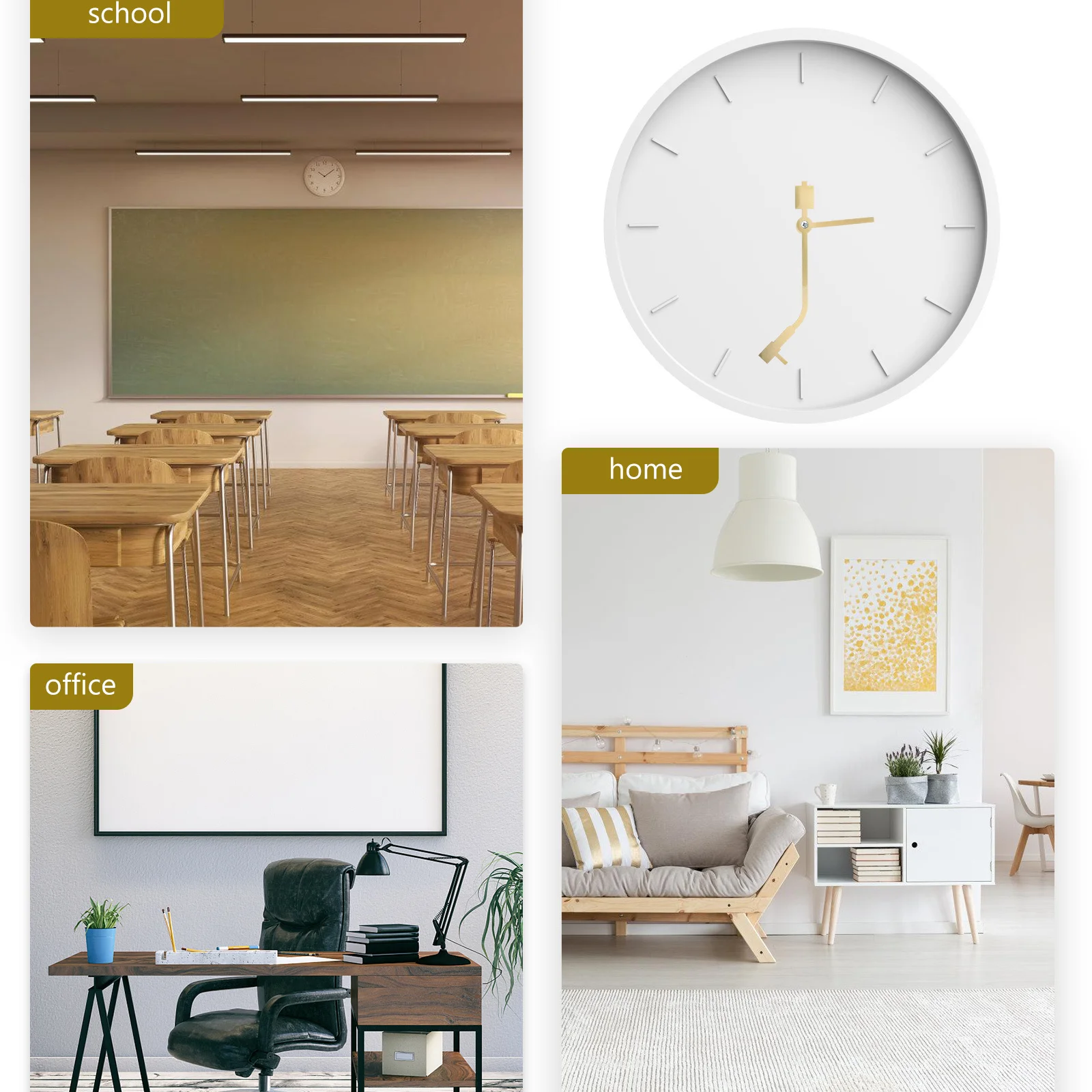 

5pcs 5 Pack Clock Hands Replacement Pointer Repair Kit Watch Hardware Bulk Accessory Accessories Only