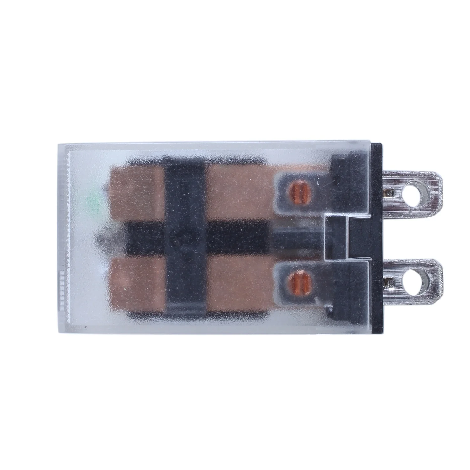 JQX-13F LY2 DC 12V لفائف 8-Pin DPDT الأخضر LED التتابع الكهرومغناطيسي