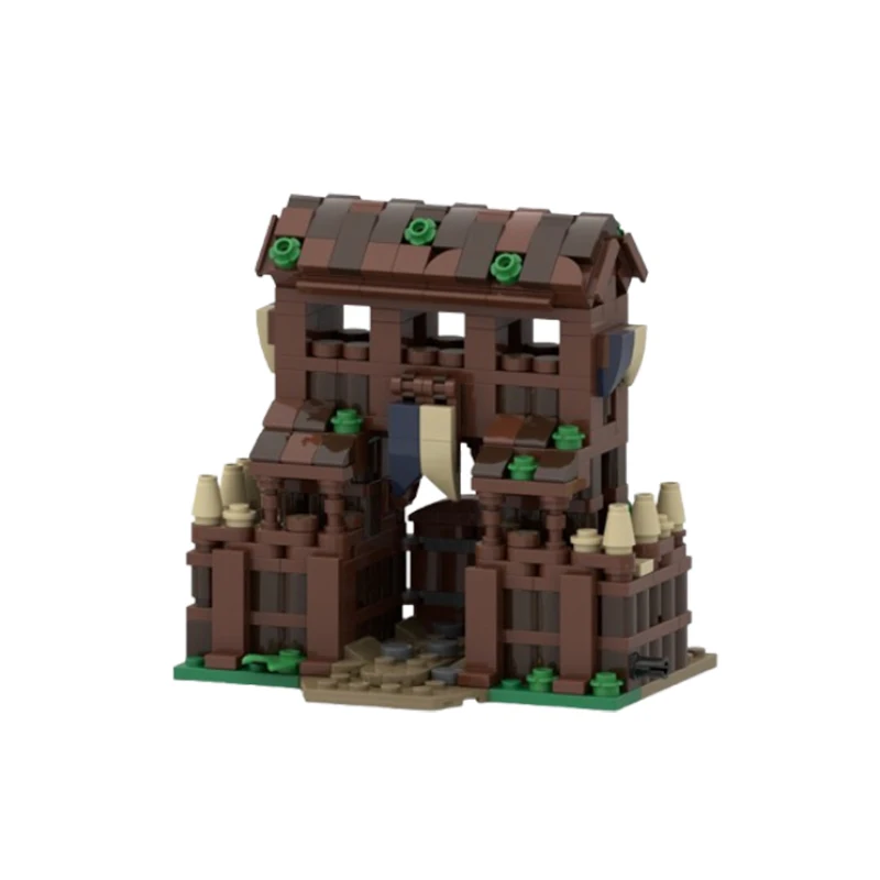 Spot MOC-223085 216945 Castle DIY Small Particle Assembly Building Blocks Puzzle Toy Model Gift Set Ornament