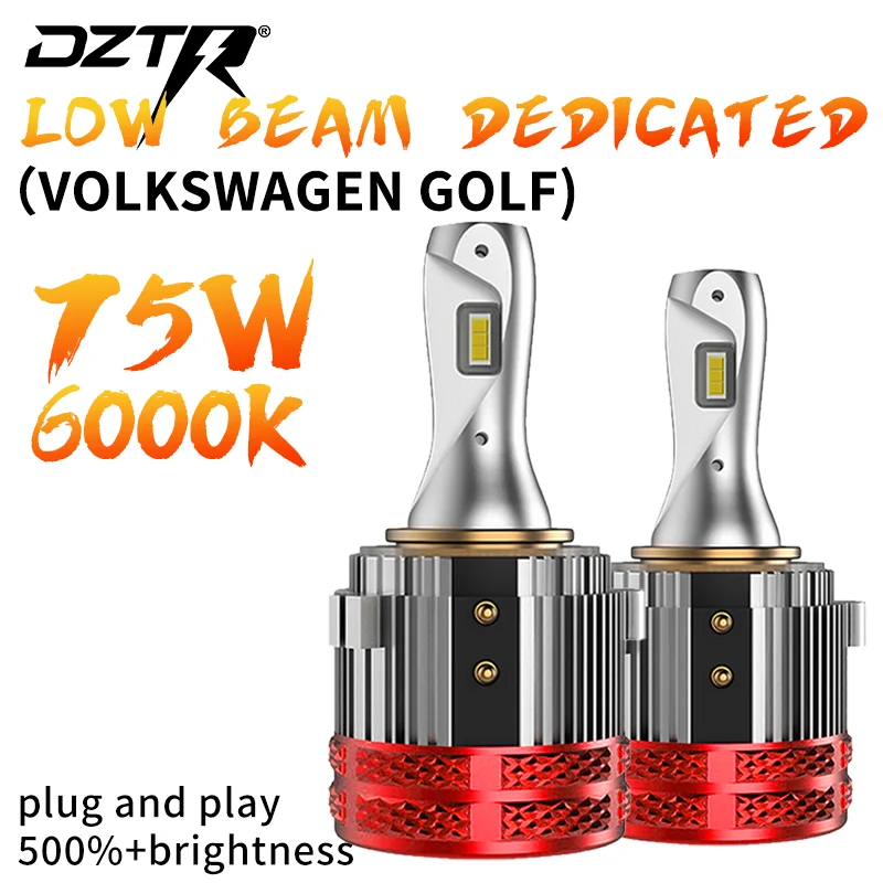 

DZTR H15 G7 H7 LED Car Lights Canbus Lamps Headlight Bulbs High Low Beam Daytime Running Lights for vw BMW Mercedes Audi Golf