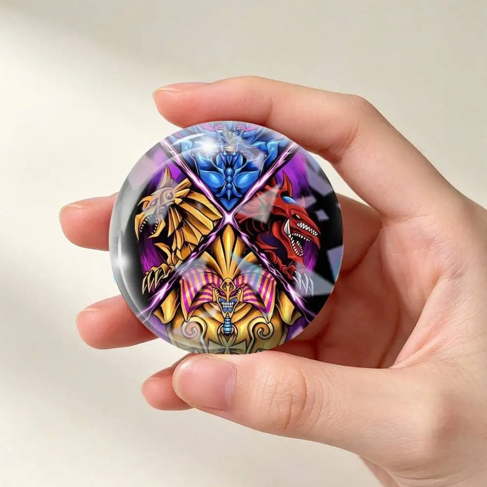 Anime Y-Yu Gi Oh Yugioh Brooch Metal Badge Brooch, Fashion Decorative Pins for Hat Bag Clothing Decoration Gift