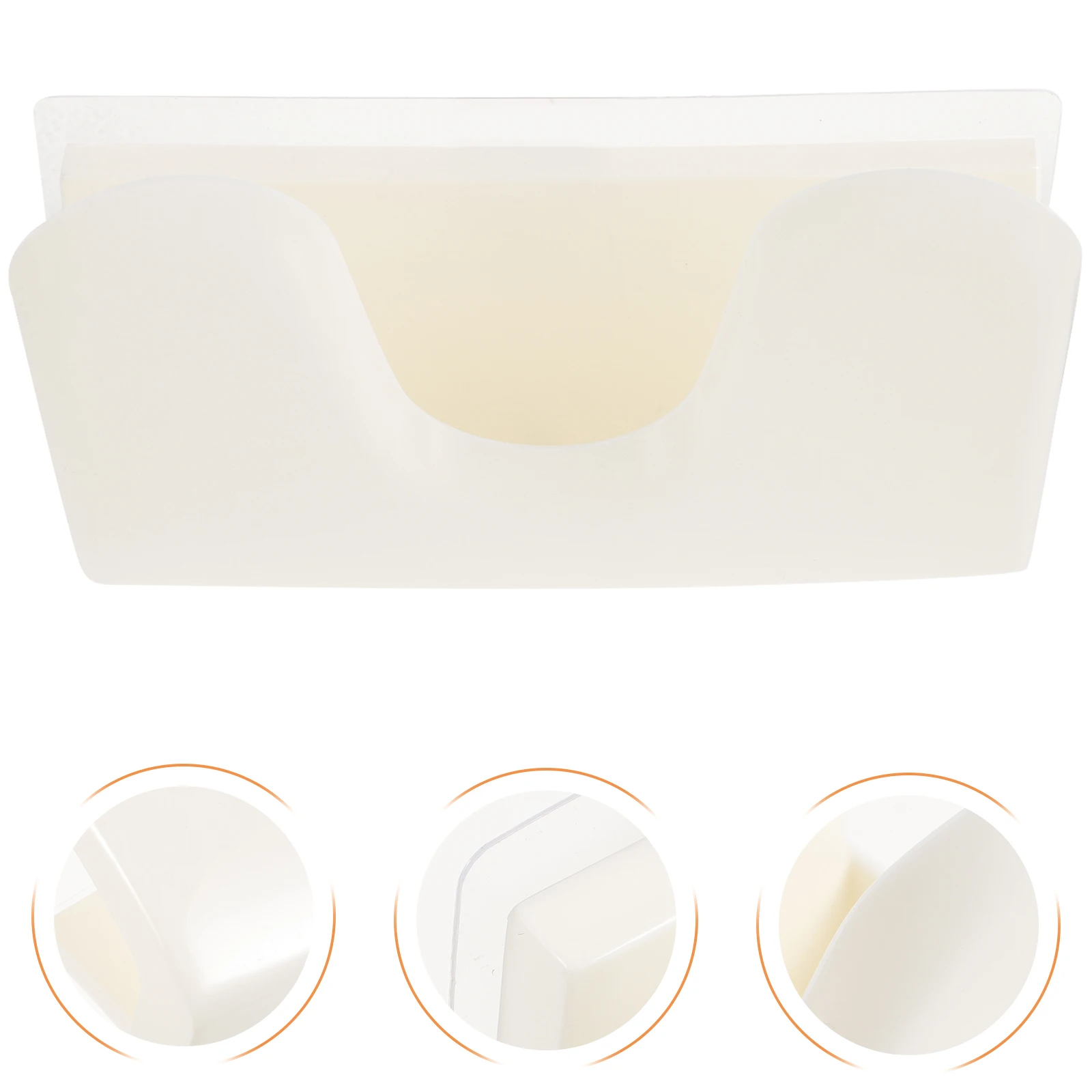 

Pot Lid Holder Rack Pp Material Strong Load-Bearing Kitchen Storage Shelf Cutting Board Stand Lightweight Seamless