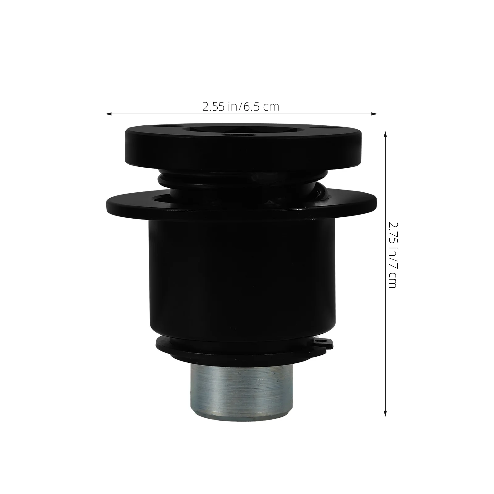 

Steering Wheel Quick Release 3-Hole Disconnect Hub Remove Steering 360 Degree Rotation Durable Aluminum Alloy