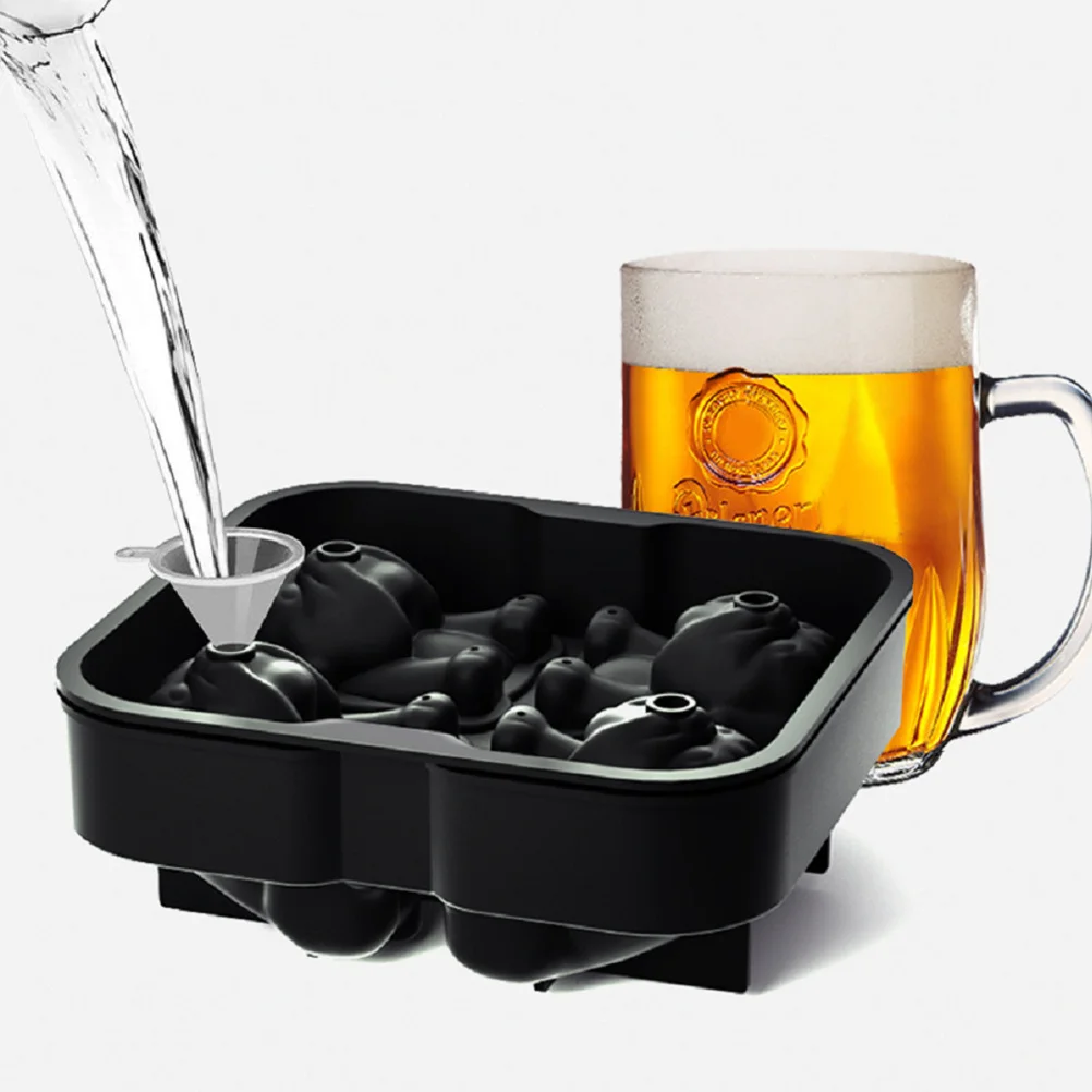 

Lovely Dog Shaped Ice Tray Flexible Silicone Mold for Chocolate Jelly Candy Making Dishwasher Oven Safe Home Bar Tool