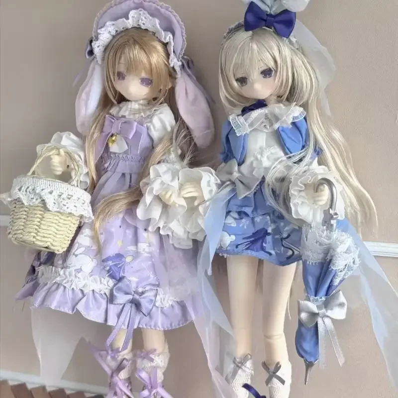 Limited Hang Card 1/6 Bjd Blind Box Ball Jointed Doll Transformation Electric Town Dress Up Figure Collectible Toy Gift view 2