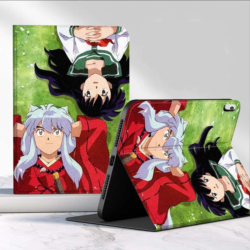 إينوياشا أنيمي آرت لباد برو اير ميني 1 2 3 4 5 6 7 7th 8th 9th 10th 11th 10.2 9.7 10.5 10.9 11 12.9 حافظة كمبيوتر لوحي