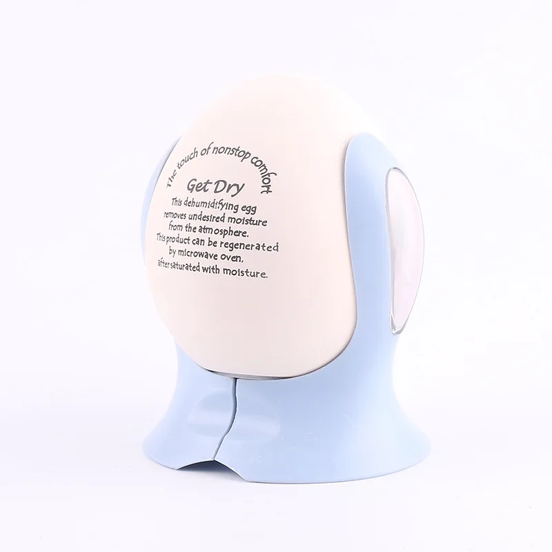 

1Pc Reusable Dehumidifying EGG Air Purifying Ceramic Egg Refrigerator Wardrobe Dehumidifier Air Dryer