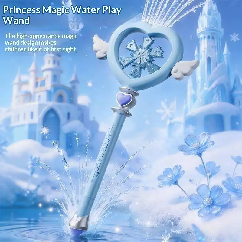 Magic Fairy Wand Water  Interactive Full Automatic Beach Water Toy Outdoor Splash Games For Party Pool Lawn Kids Gift