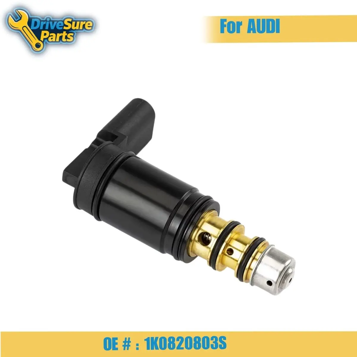 PXE16 EV-019 1K0820803S AC Compressor Control Solenoid Valve For VW Jetta Sanden Passat CC Audi Skoda 1K820859F