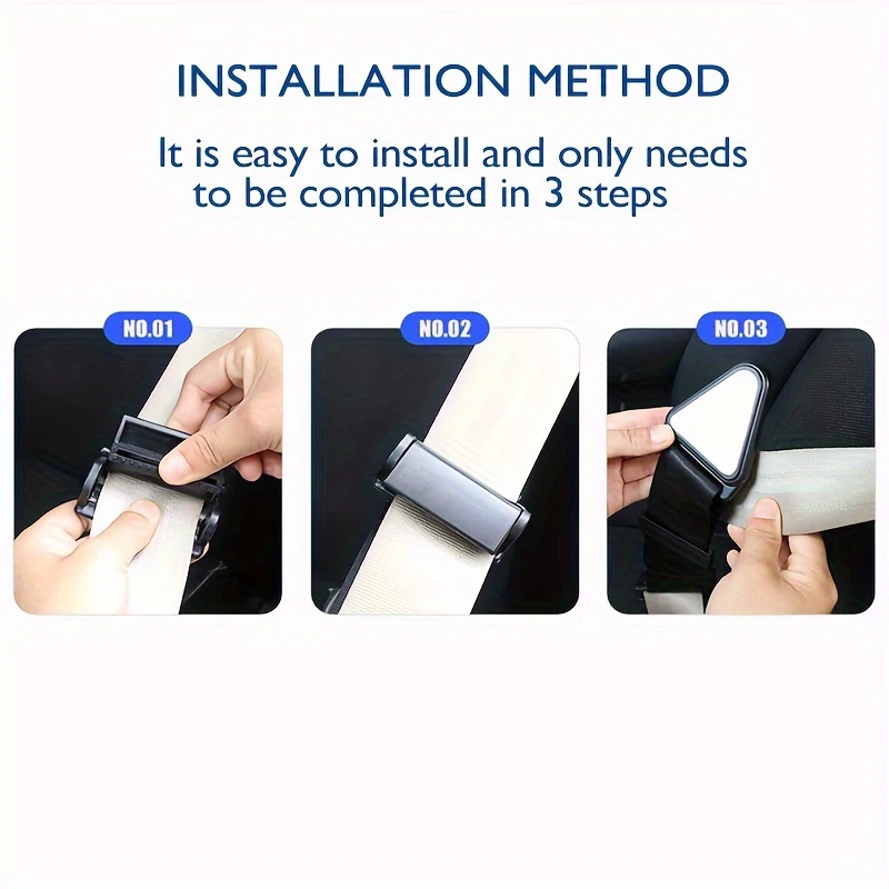 Child Safety Belt for Car, Adjustment Retainer, Anti-Stranglehold Seat, Simple and Convenient Limiter