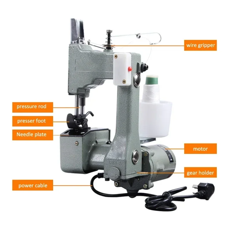 

2025 NEW GK9-2 Small Portable Electric Seam Sealing Machine Woven Bag Rice Bag Packing Sewing Machine