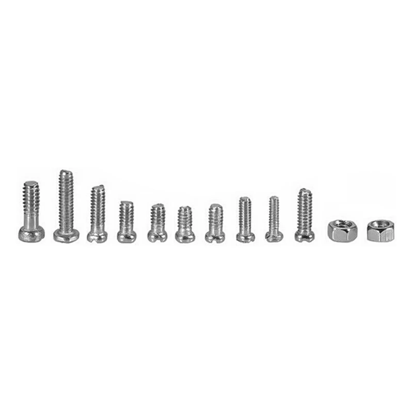 M1 M1 6 Stainless Steel Screws and Nuts Assortment Kit 600Pcs for Watches Glasses Electronics Repairs and Projects
