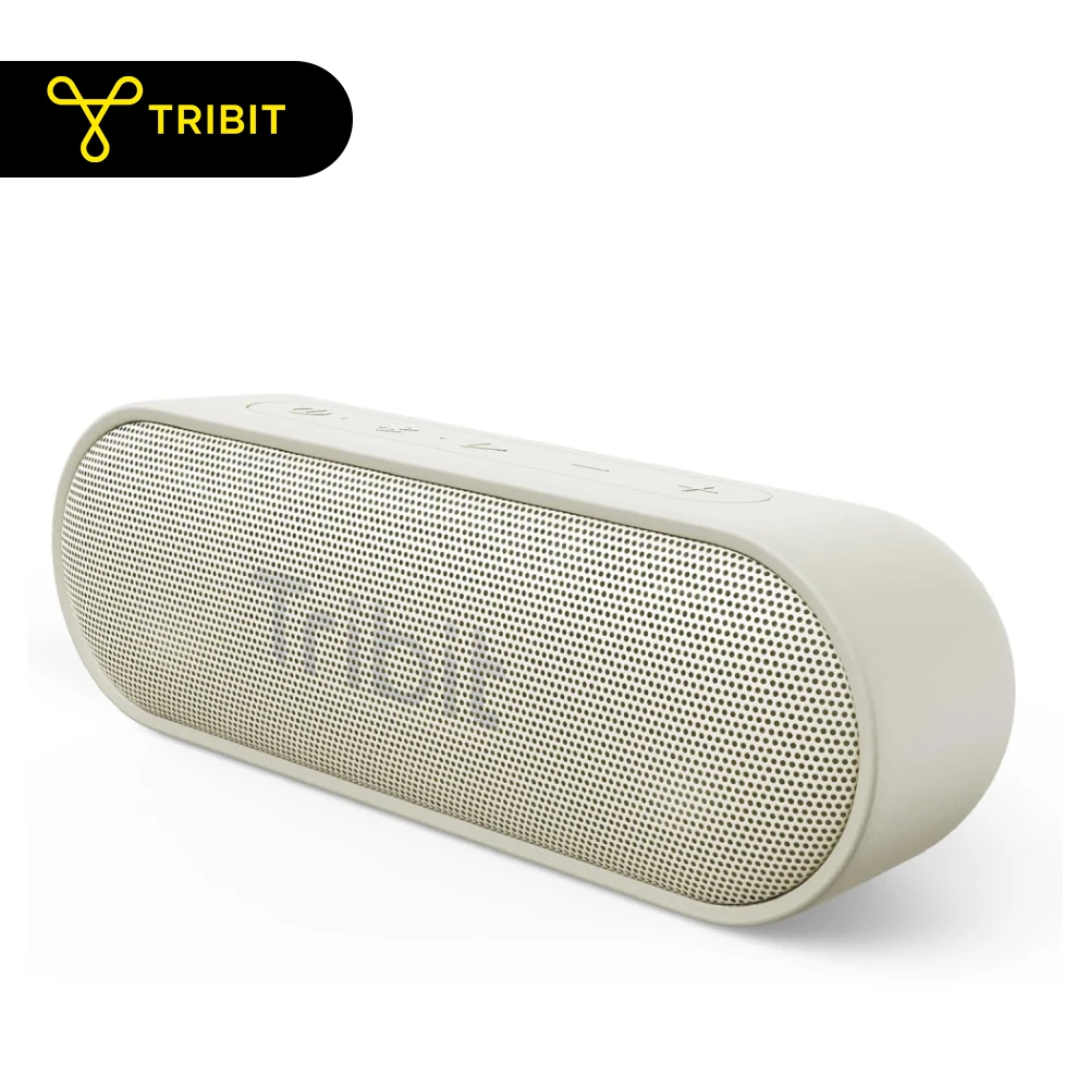 TRIBIT XSound Go Bluetooth-Lautsprecher, 16W Klang mit tiefem Bass, 24 Stunden Akkulaufzeit, IPX7 wasserdicht, Bluetooth 5.3, TWS-Kopplung, tragbarer Outdoor-Lautsprecher für Camping, Wandern